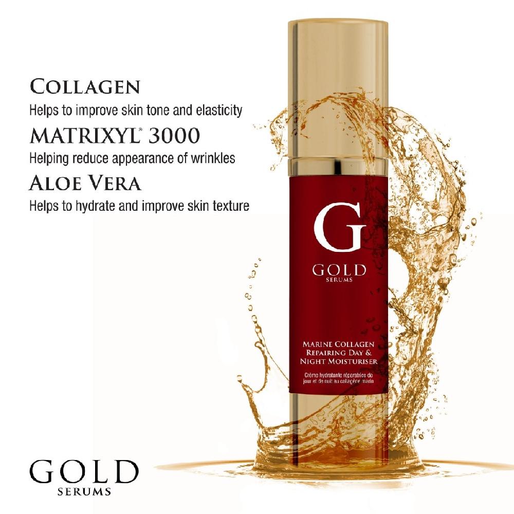 Skin Chemist Gold Serums Marine Collagen Double Pack