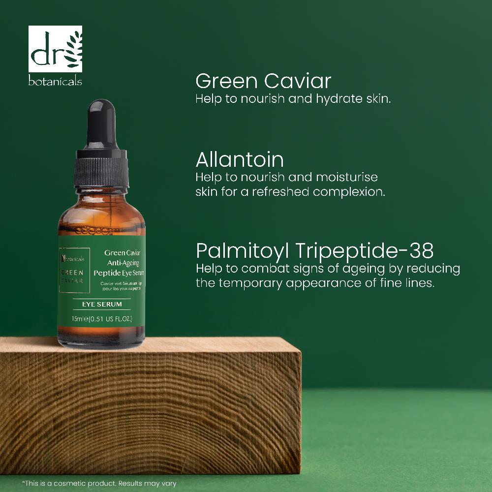 Skin Chemist Green Caviar Anti-Ageing Peptide Eye Serum 15ml