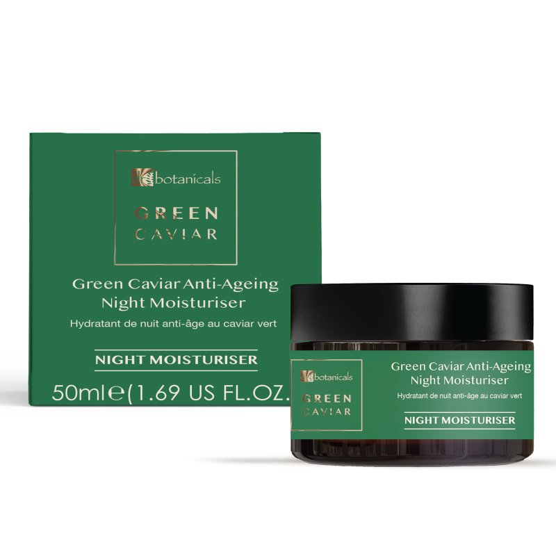 skin chemist Green Caviar & Argan Oil Anti-Oxidant Anti-Ageing Night Cream 50ml