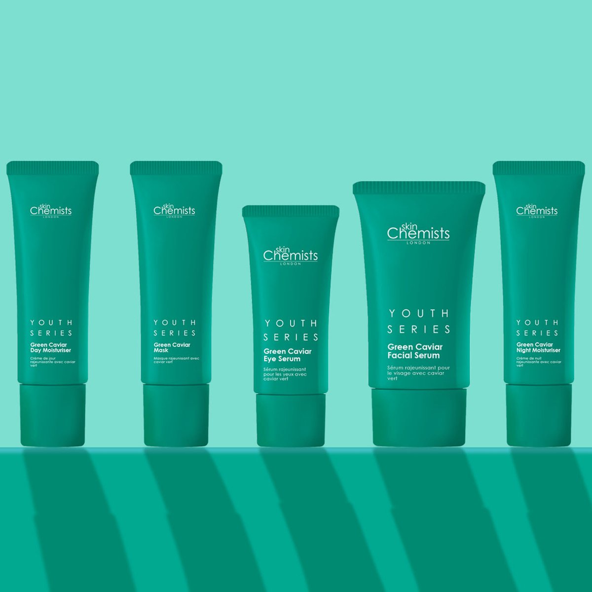 skin chemist Green Caviar Set - for Oiliness and Shine skin chemist Green Caviar Set - for Oiliness and Shine