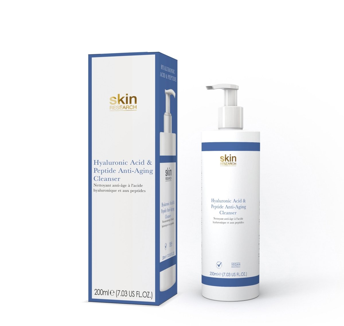 skin chemist Hyaluronic Acid And Peptide Anti-Ageing Cleanser 200ml