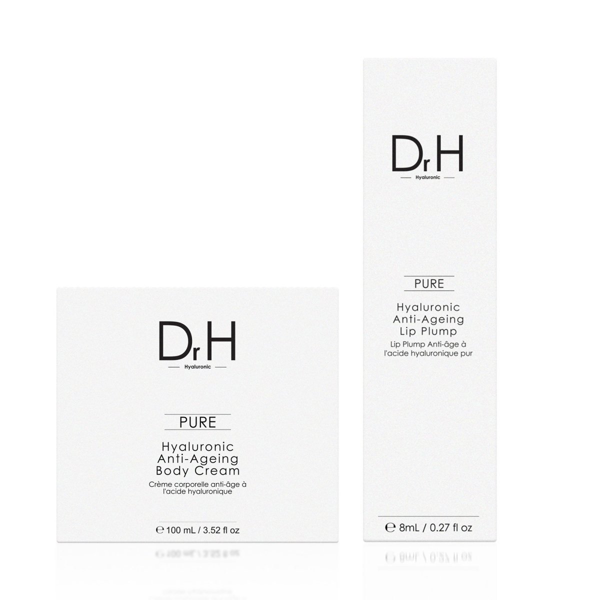 Skin Chemist Hyaluronic Acid Lip Plump & Body Cream Kit