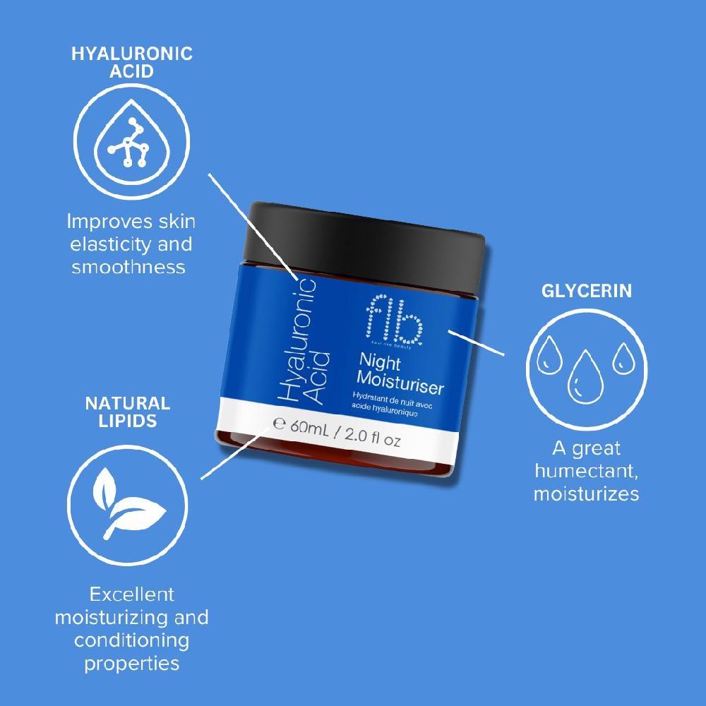 Skin Chemist Hyaluronic Acid Night Moisturiser 60ml