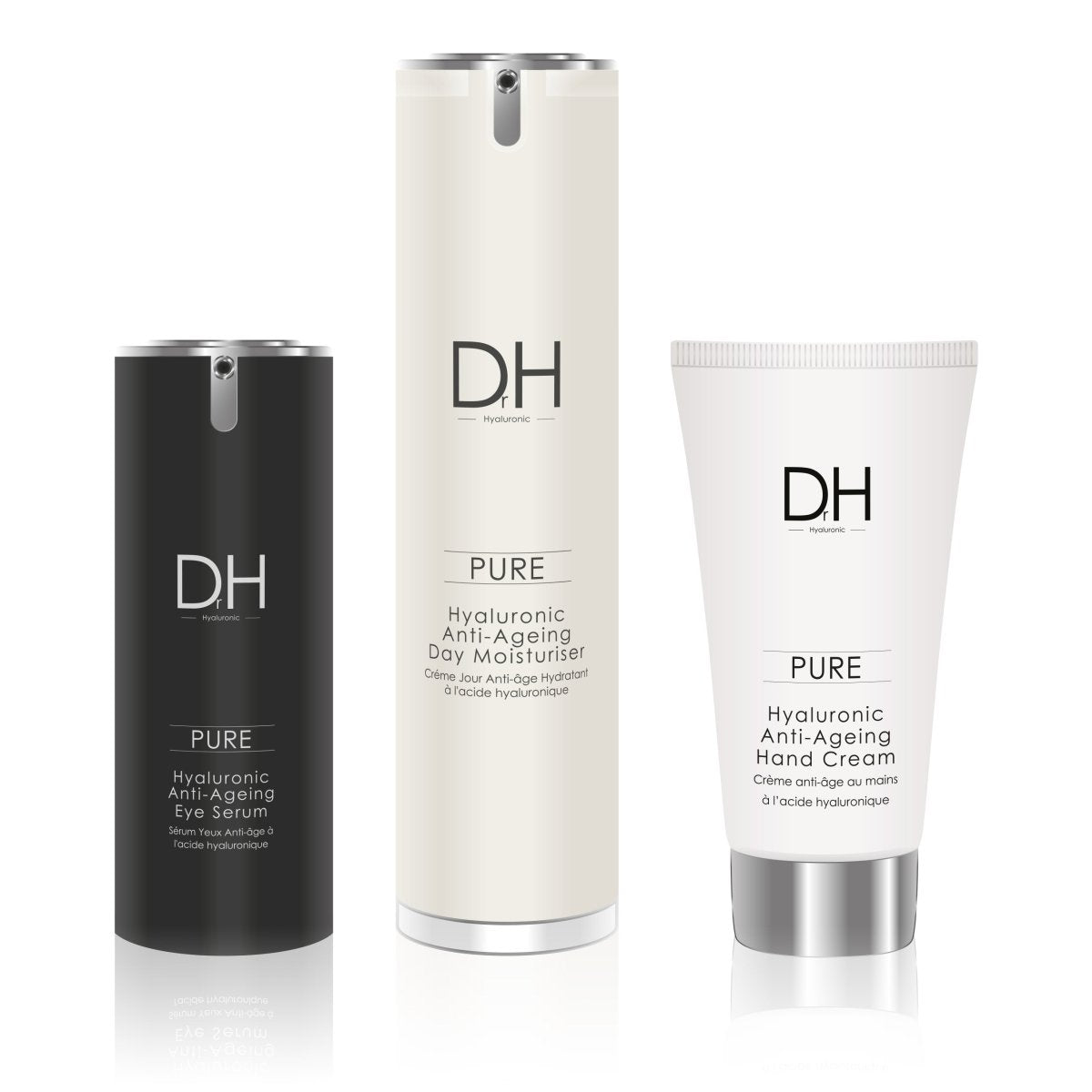 skin chemist Hyaluronic Anti-Ageing Hands Eyes & Facial Kit