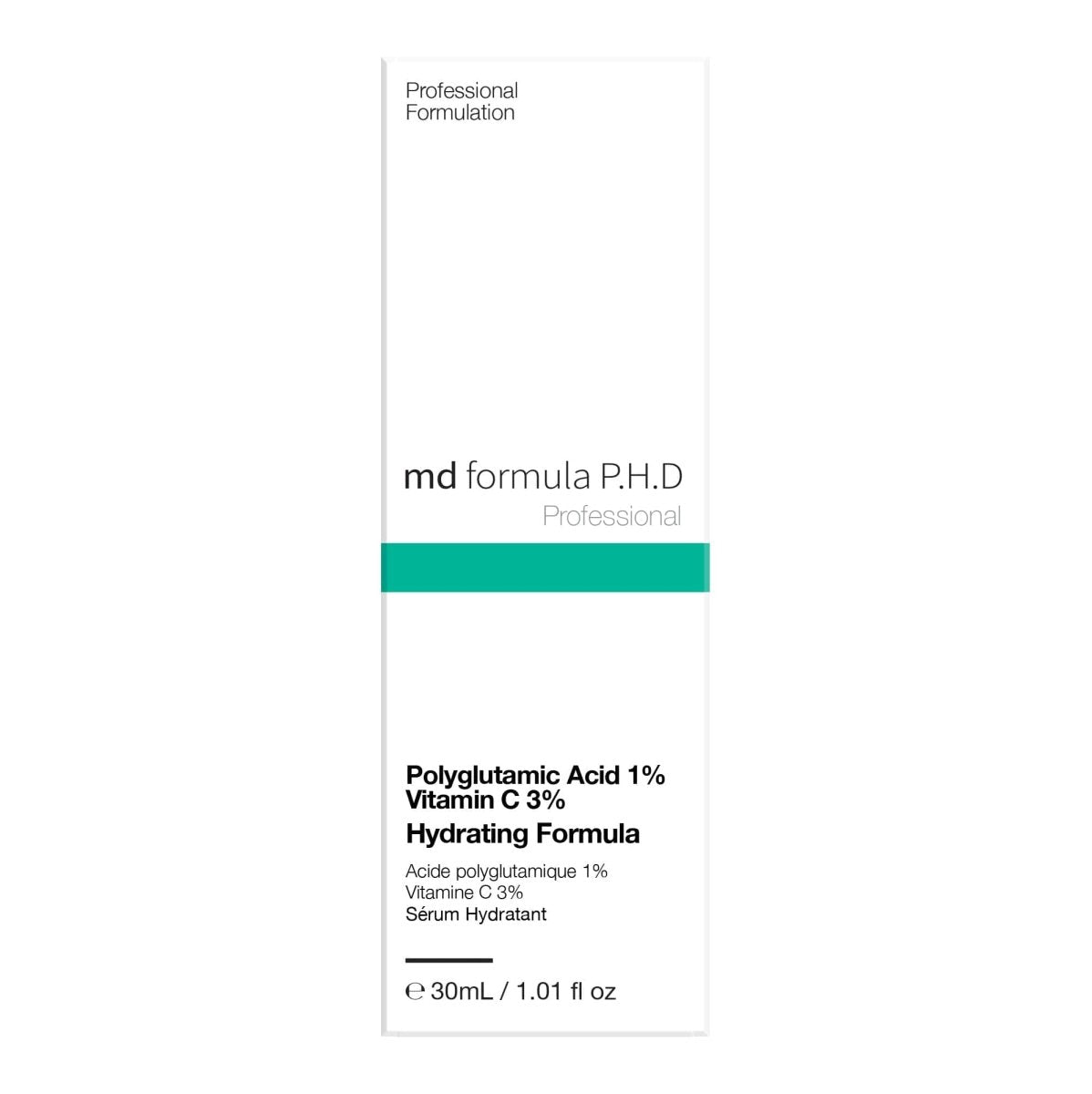 Skin Chemist Hydrating Serum Polyglutamic Acid 1% Vitamin C 3% 30ml