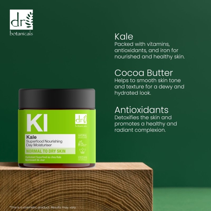Skin Chemist Kale Superfood Nourishing Day Moisturiser 60ml