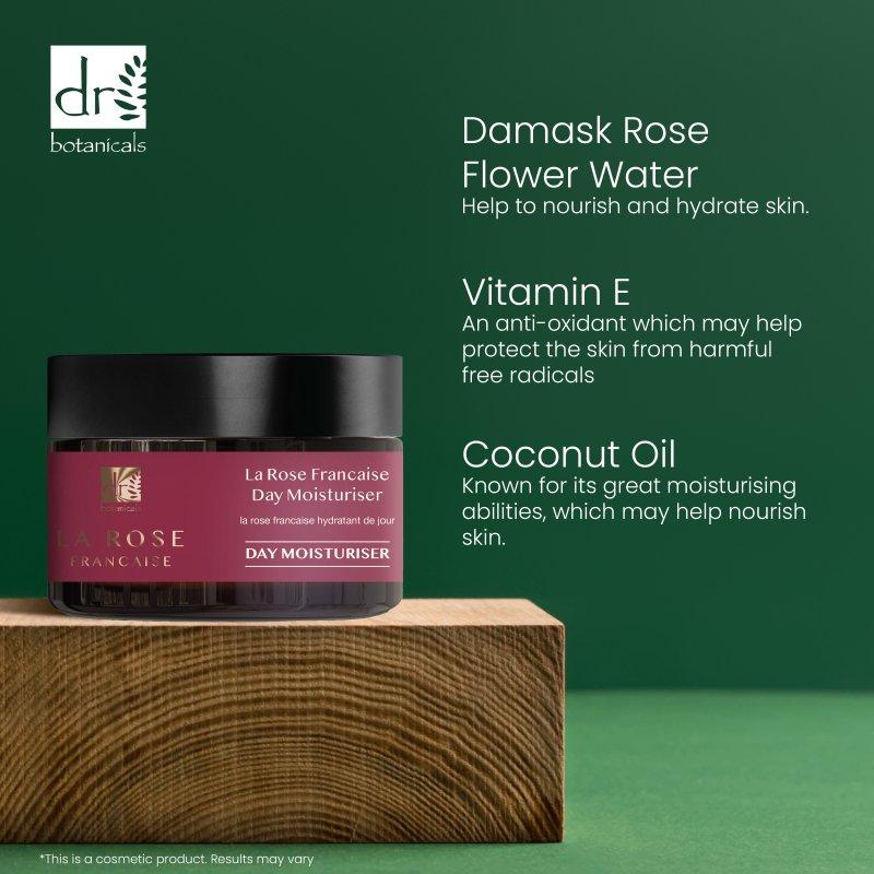 Skin Chemist La Rose Française Day Moisturiser Facial Serum Eye Serum