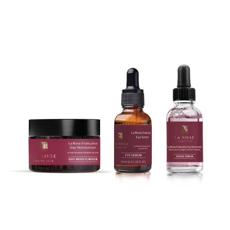 skin chemist La Rose Française Day Moisturiser Facial Serum Eye Serum
