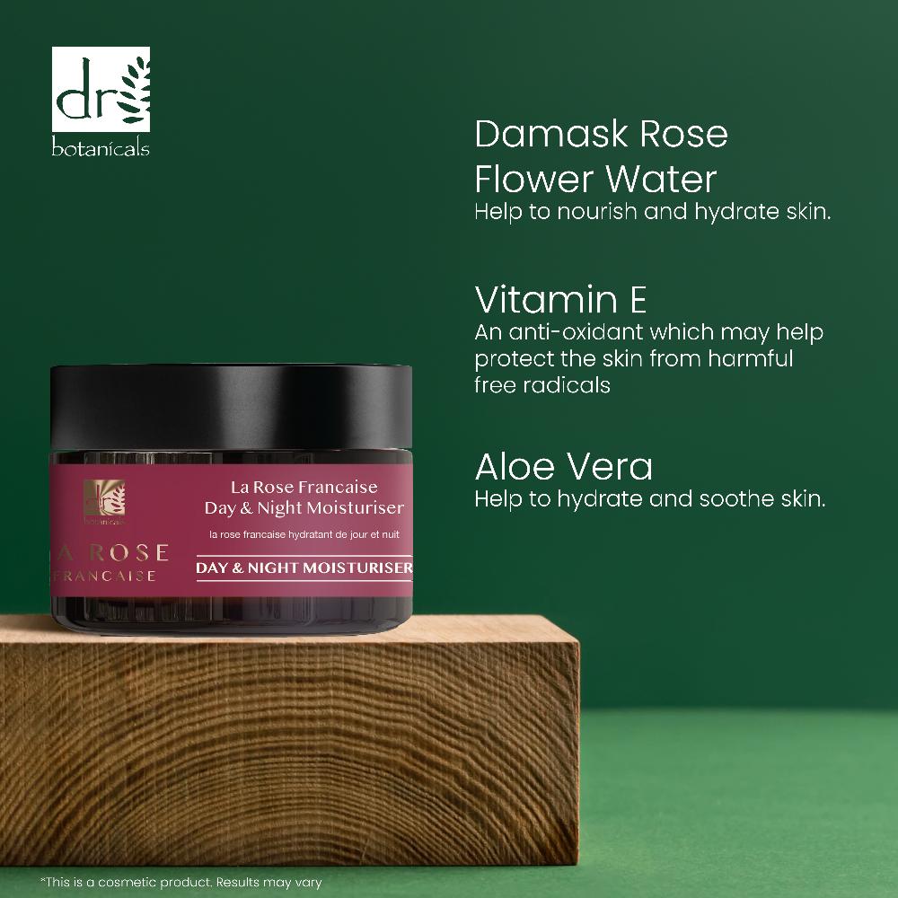 Skin Chemist La Rose Francaise Duo Day & Night Moisturiser 50ml
