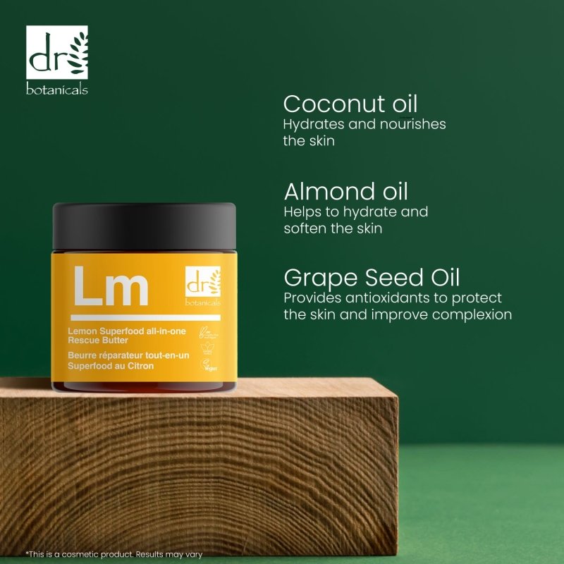 Skin Chemist Lemon Superfood All-In-One Rescue Butter 60ml