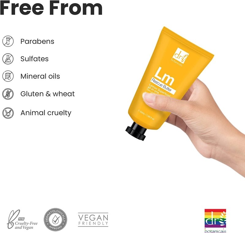 Skin Chemist Lemon Superfood All-In-One Rescue Butter Moisturiser Duo Kit