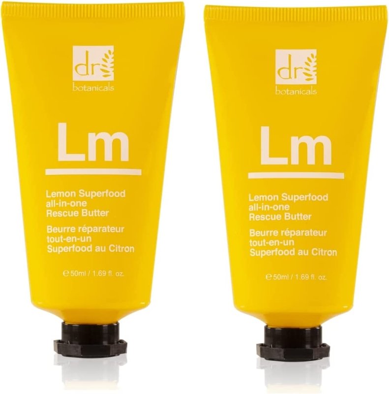 skin chemist Lemon Superfood All-In-One Rescue Butter Moisturiser Duo Kit