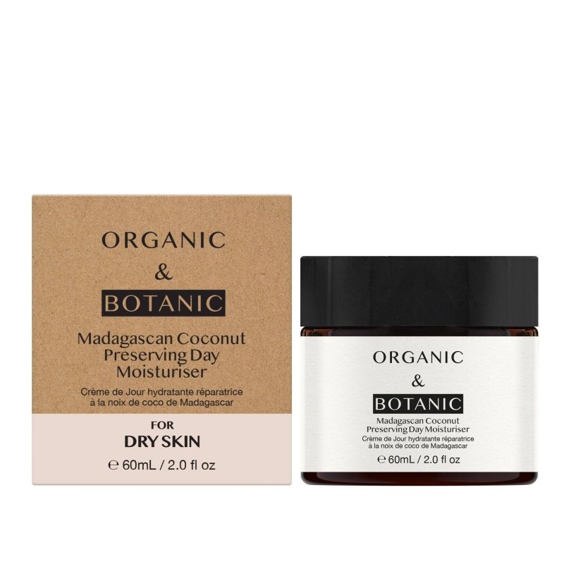 Skin Chemist Madagascan Coconut Day Cream - 60ml - Lightweight Hydration Antioxida