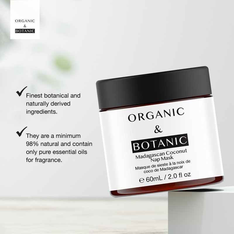 Skin Chemist Madagascan Coconut Hydrating Nap Mask - 60ml - Revitalizing & Replenis