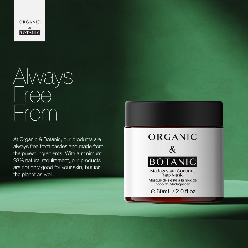 Skin Chemist Madagascan Coconut Hydrating Nap Mask - 60ml - Revitalizing & Replenis