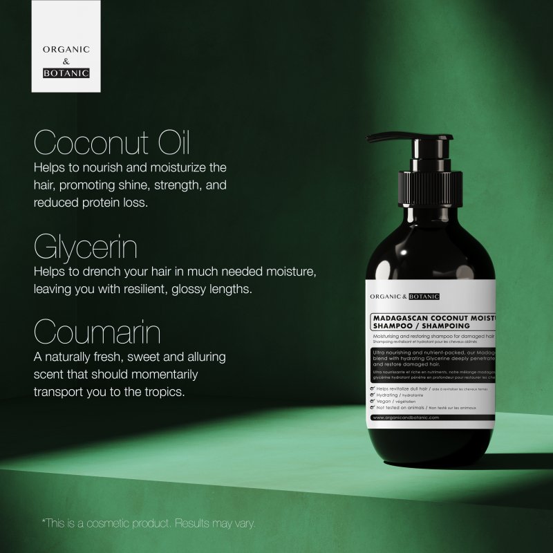 Skin Chemist Madagascan Coconut Moisturising Shampoo 500ml