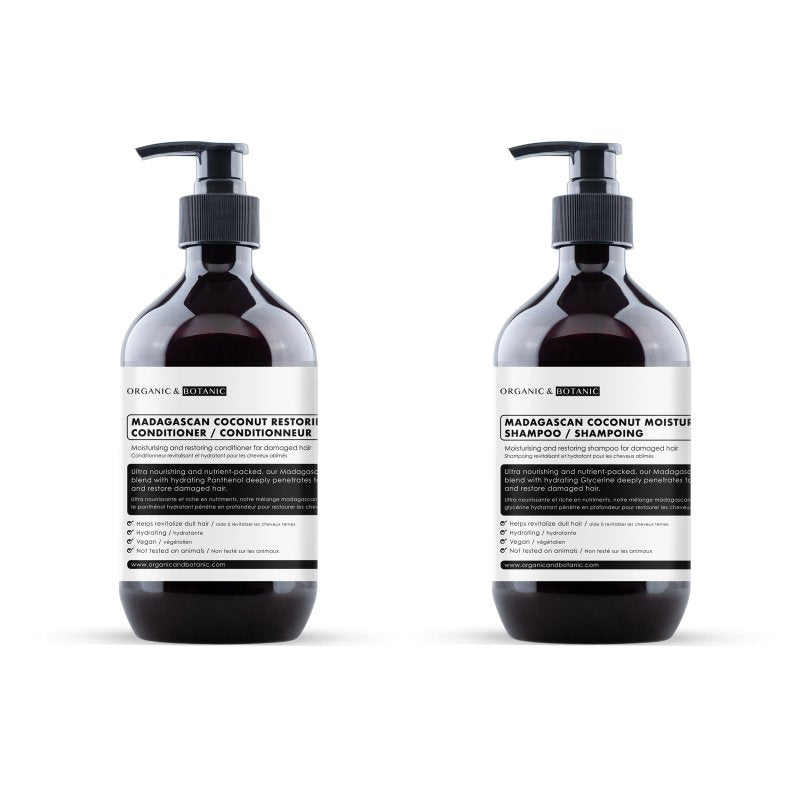 skin chemist Madagascan Coconut Moisturising Shampoo + Conditioner