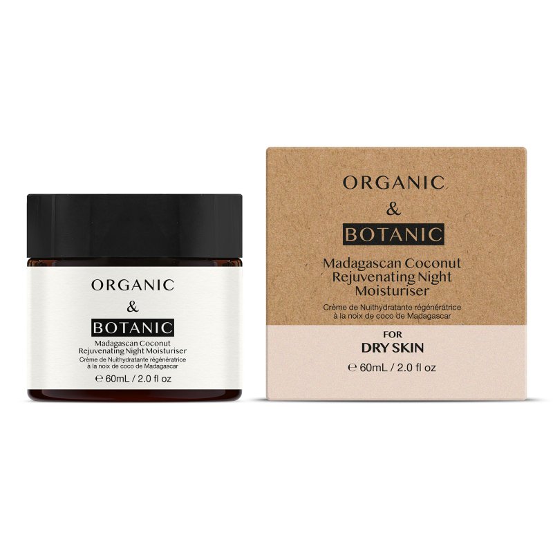 Skin Chemist Madagascan Coconut Night Cream - 60ml - Deeply Hydrating & Nourishing
