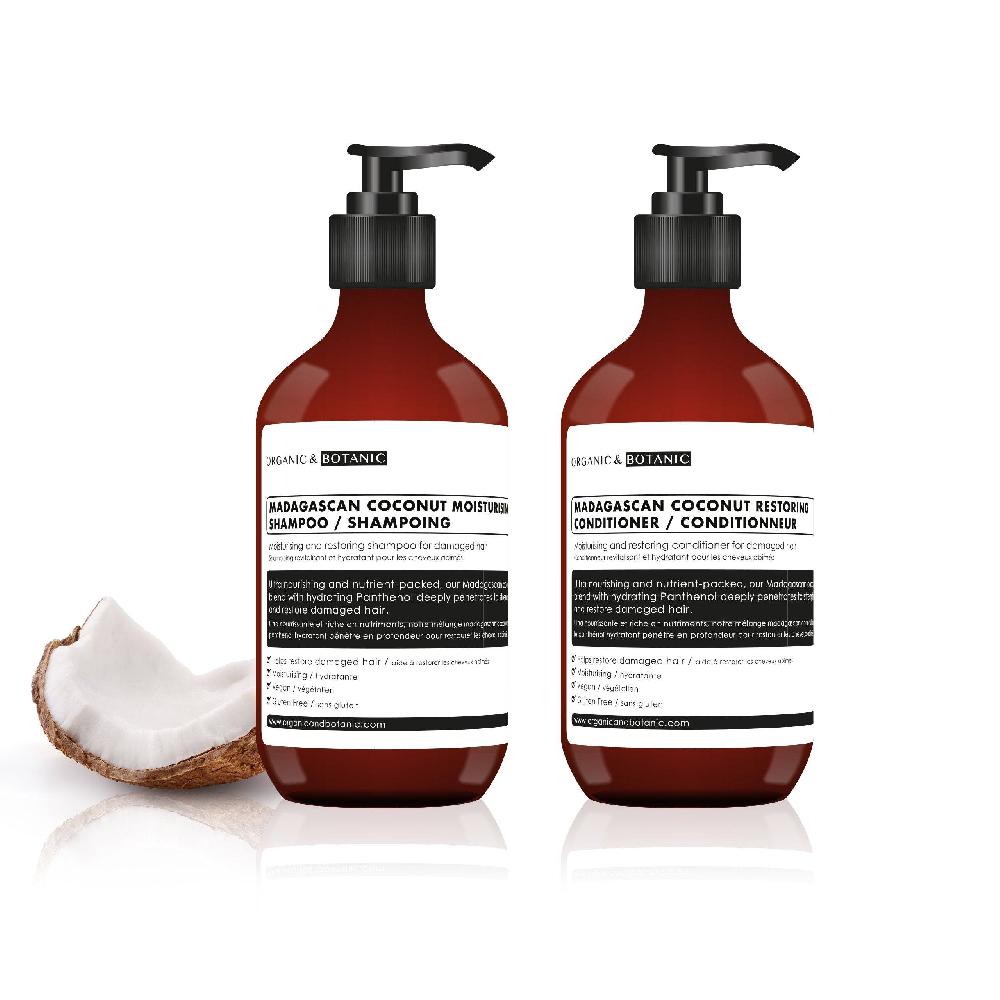 skin chemist Madagascan Coconut Nourishing Shampoo & Conditioner Kit
