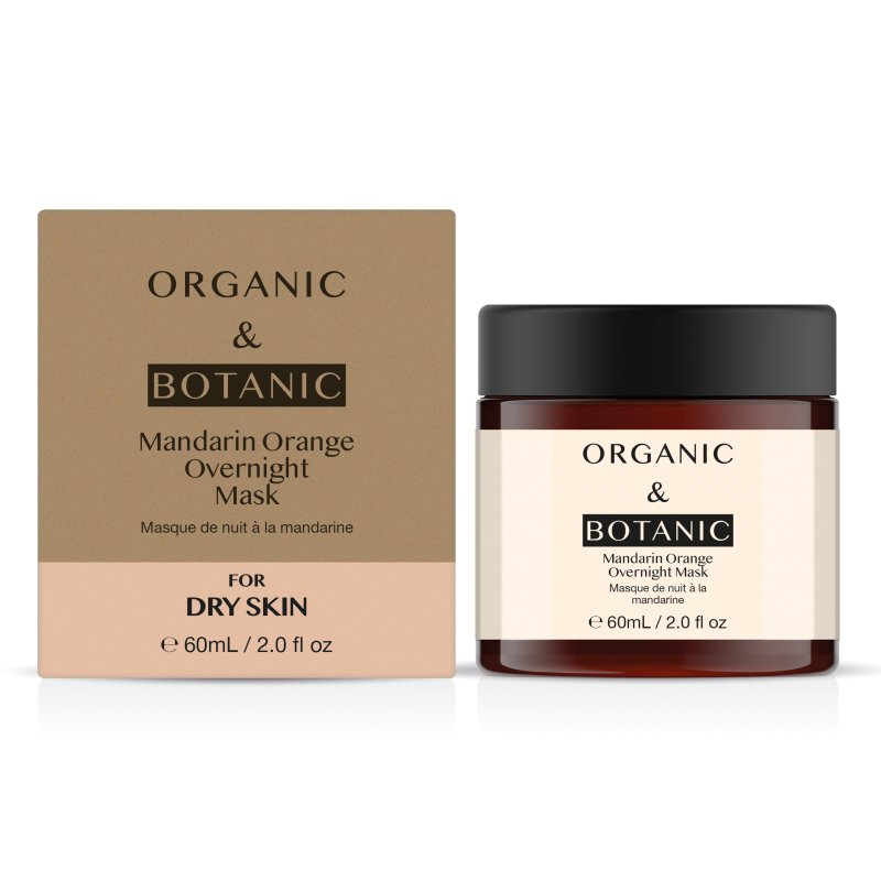 Skin Chemist Mandarin Orange Brightening Overnight Mask - 60ml - Revitalizing & Hyd