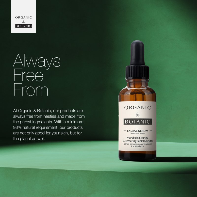 Skin Chemist Mandarin Orange Correcting Facial Serum - 30ml - Brightening & Hydrati