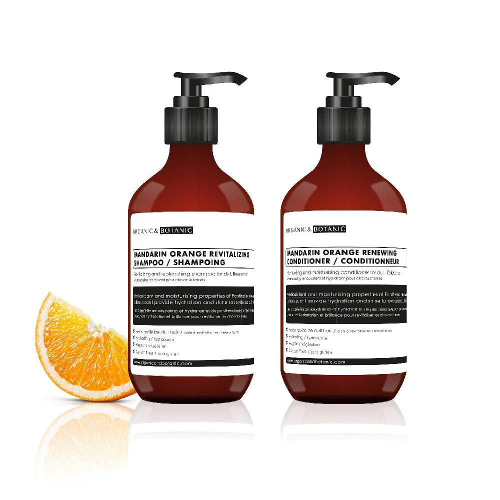 skin chemist Mandarin Orange Nourishing Shampoo & Conditioner Kit