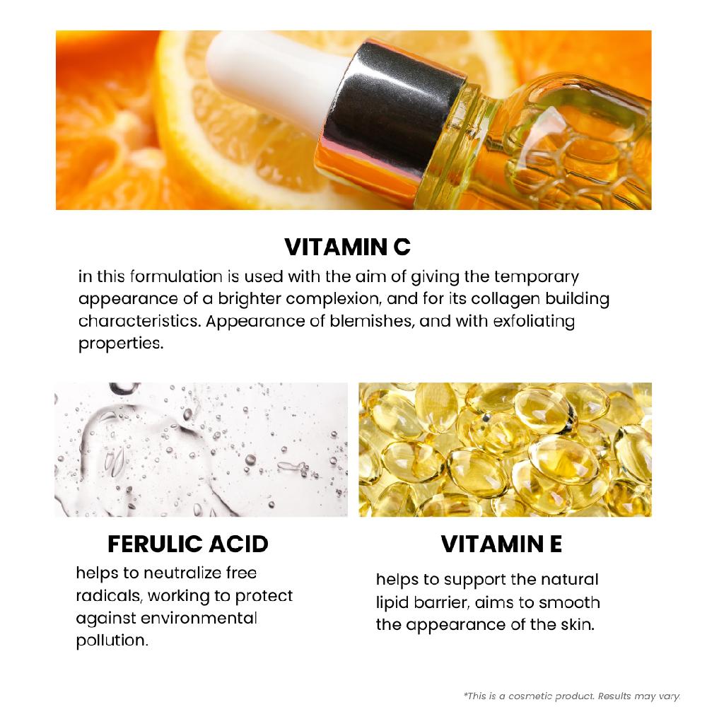 Skin Chemist MD Formula Anti-Ageing Serum Vitamin C 3% Ferulic Acid 1% Vitamin E