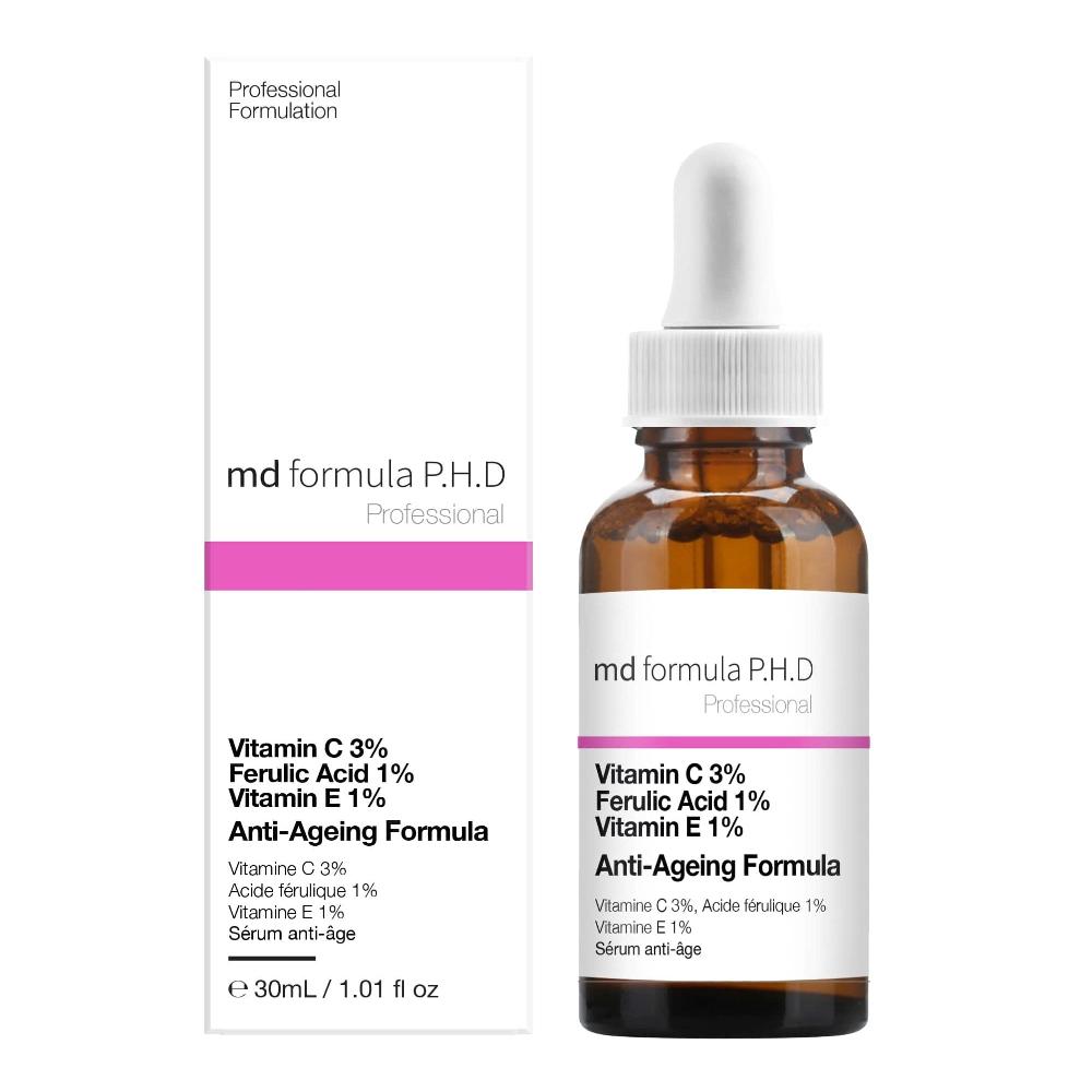 Skin Chemist MD Formula Anti-Ageing Serum Vitamin C 3% Ferulic Acid 1% Vitamin E