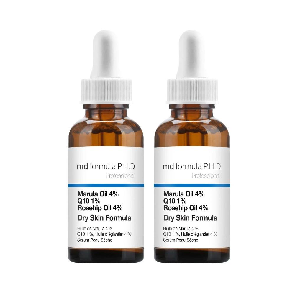skin chemist MD Formula Dry Skin Serum Marulua Oil 4% Q10 1% Rosehip Oil 4% 30ml