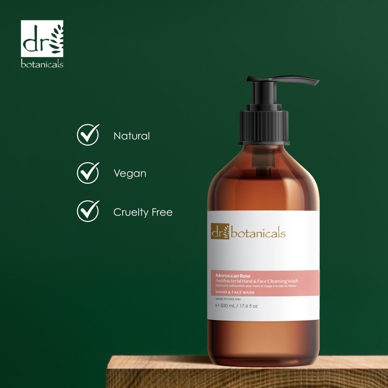 Skin Chemist Moroccan Rose Antibacterial Hand & Face Cleansing Wash 500ml