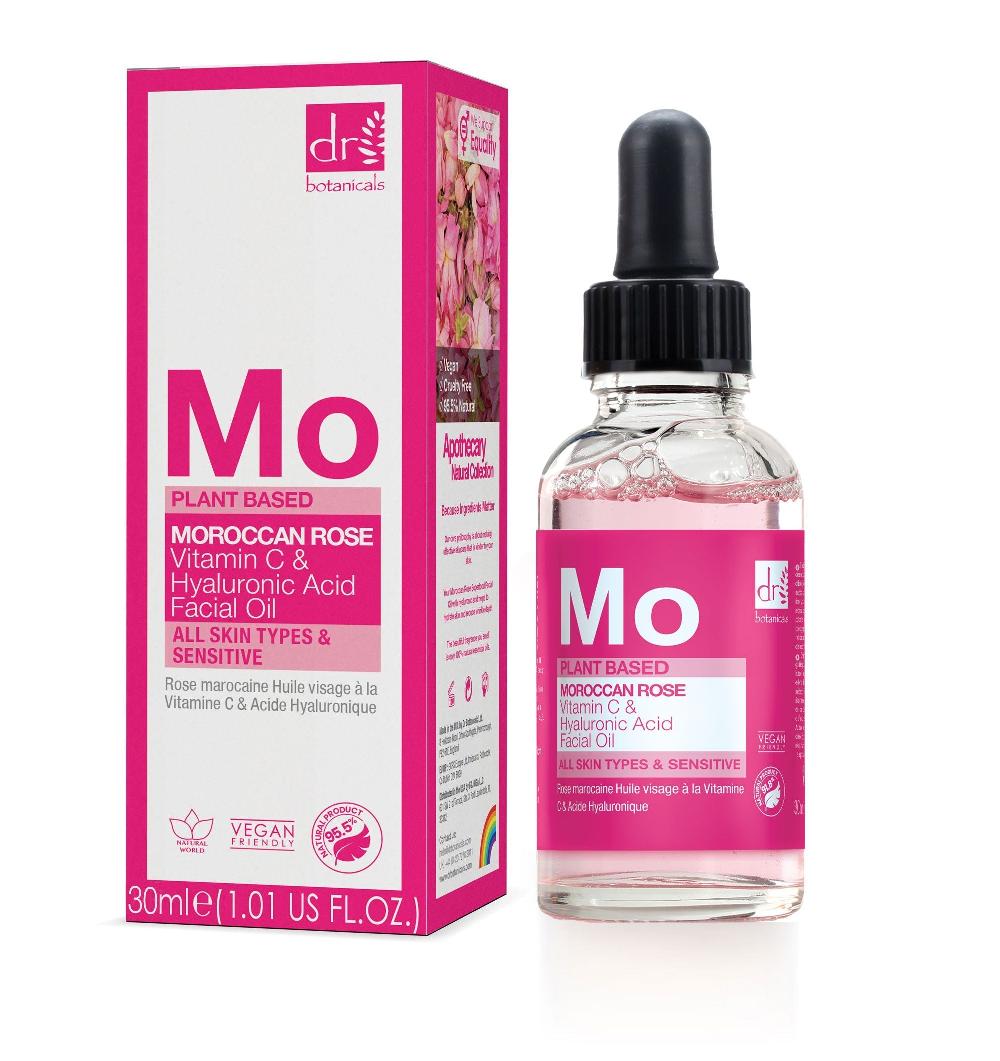 Skin Chemist Moroccan Rose Facial Oil With Hyaluronic Acid & Vitamin C 15ml + 30ml