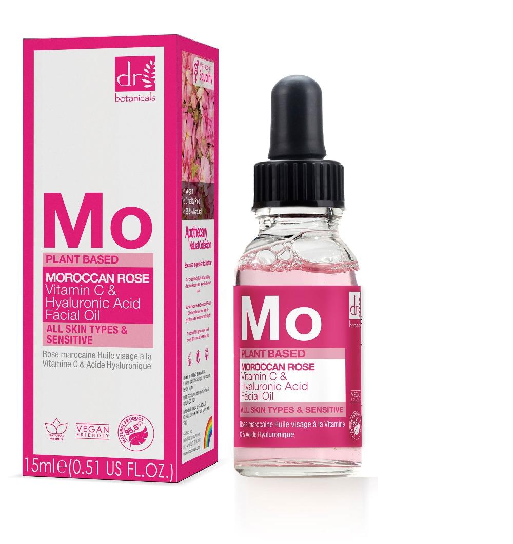 Skin Chemist Moroccan Rose Facial Oil With Hyaluronic Acid & Vitamin C 15ml + 30ml