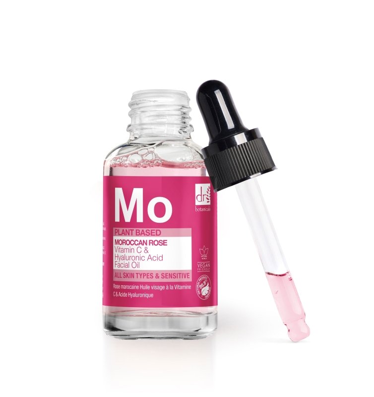 Skin Chemist Moroccan Rose Facial Oil With Hyaluronic Acid & Vitamin C