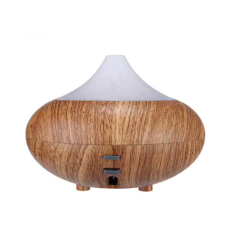 skin chemist Natural And Calming Wooden Aroma Digital Diffuser Clear Top (EU Plug)