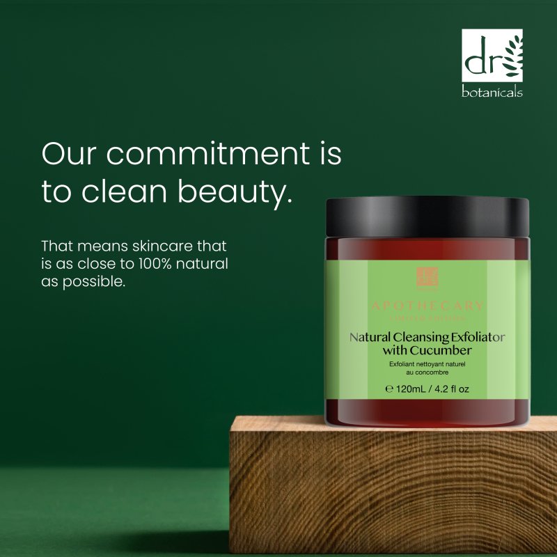 Skin Chemist Natural Cleansing Exfoliator With Cucumber 120ml