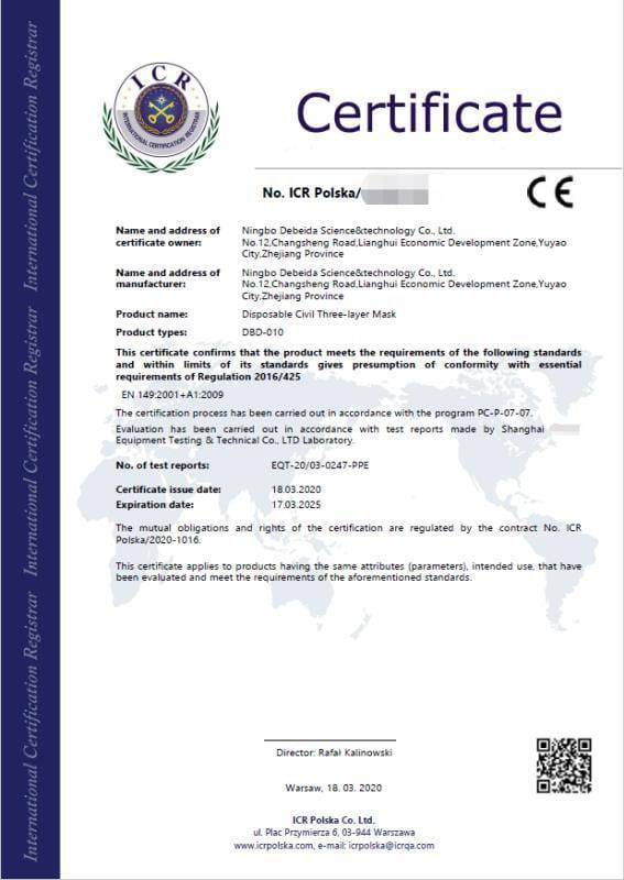 Skin Chemist Nose And Mouth Protection Face Mask Pack Of 10