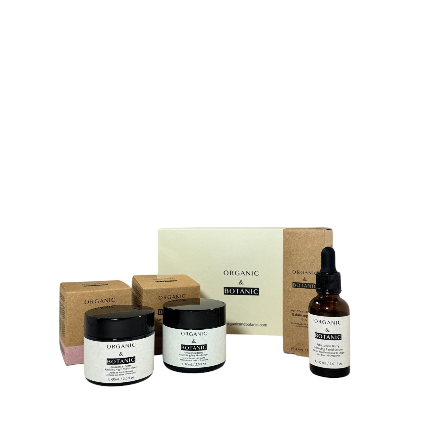 skin chemist Organic & Botanic Amazonian Berry Anti-Ageing Skincare Christmas Gift