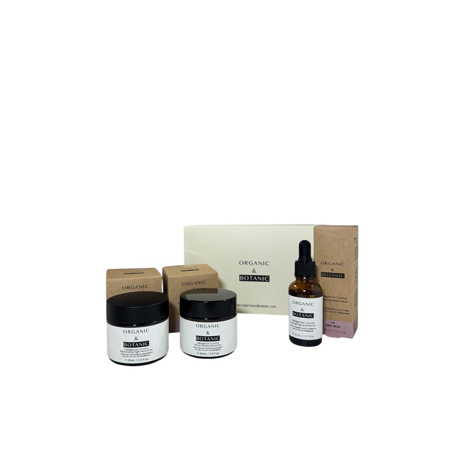 skin chemist Organic & Botanic Madagascan Coconut Anti-Ageing Skincare Christmas Gi