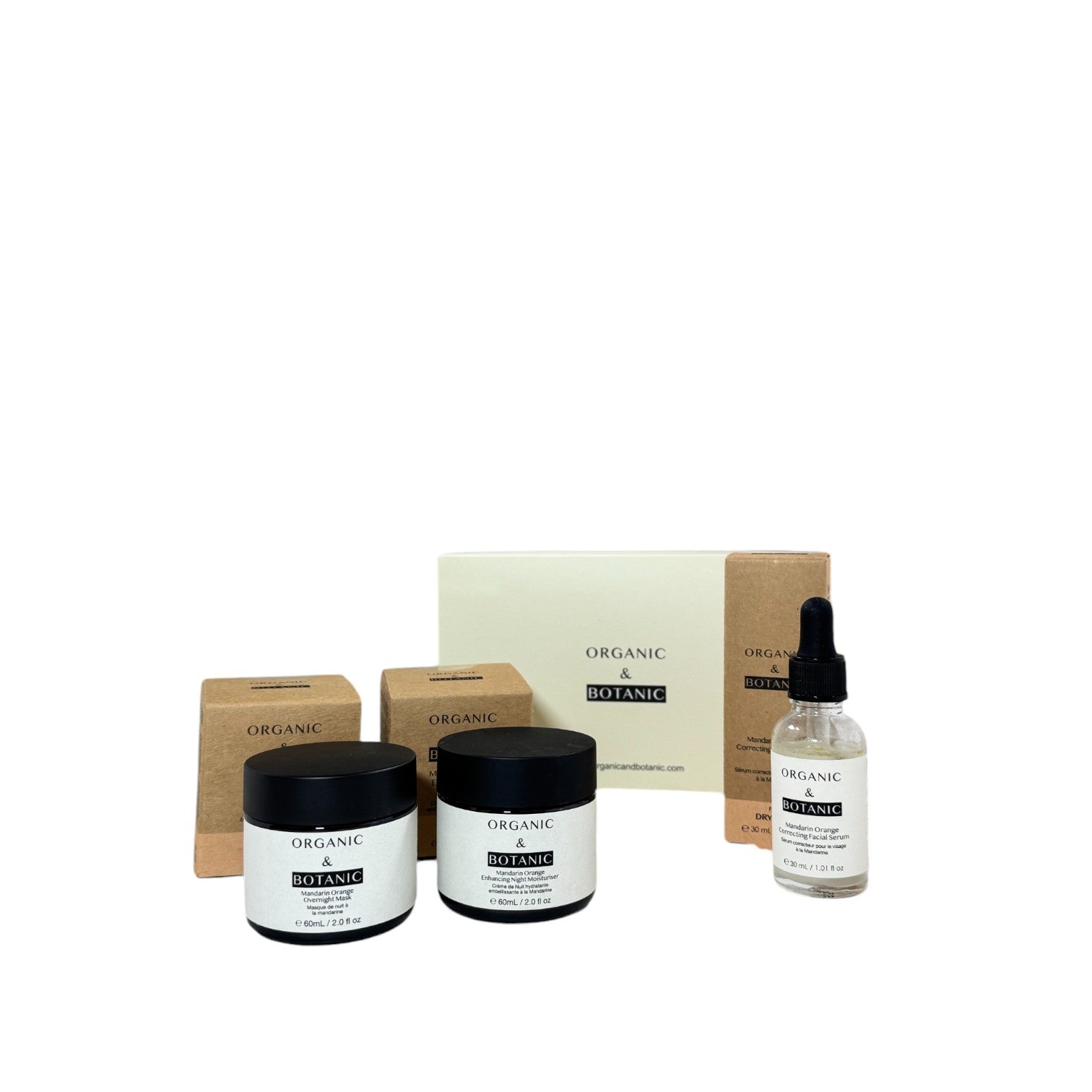 skin chemist Organic & Botanic Mandarin Orange Anti-Ageing Skincare Christmas Gift