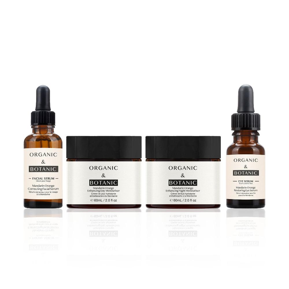 skin chemist Organic & Botanic Mandarin Orange Skincare Set