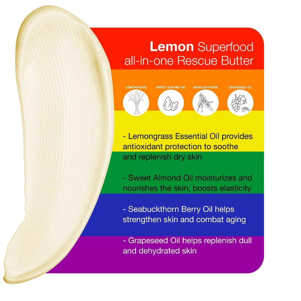 Skin Chemist Pride Edition Lemon Superfood All-In-One Rescue Butter 50ml