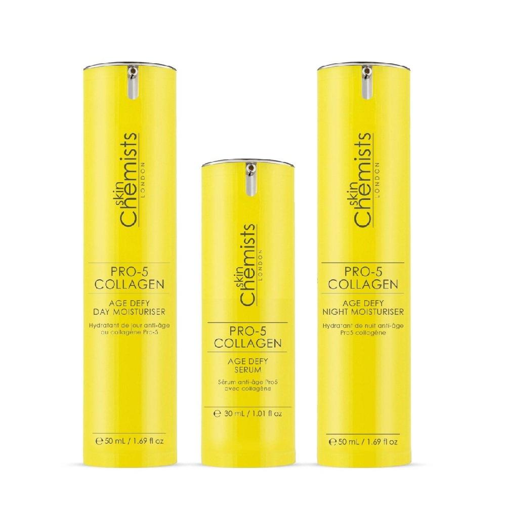 skin chemist Pro-5 Collagen Age Defy Full Routine Kit