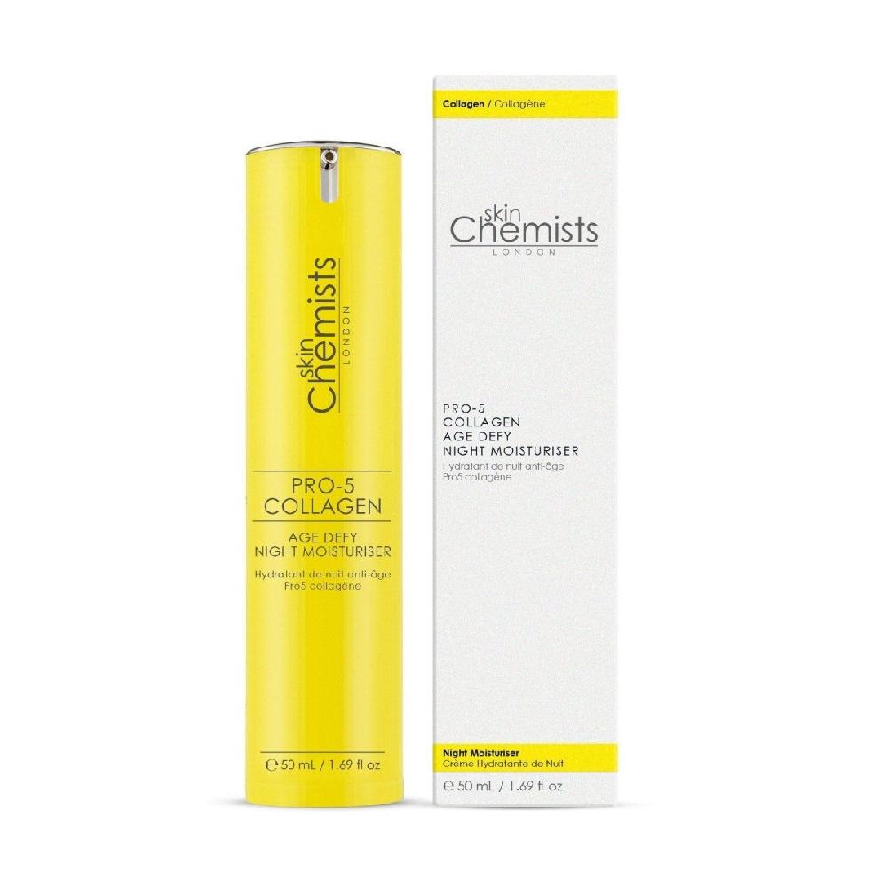 Skin Chemist Pro-5 Collagen Age Defy Night Moisturiser 50ml