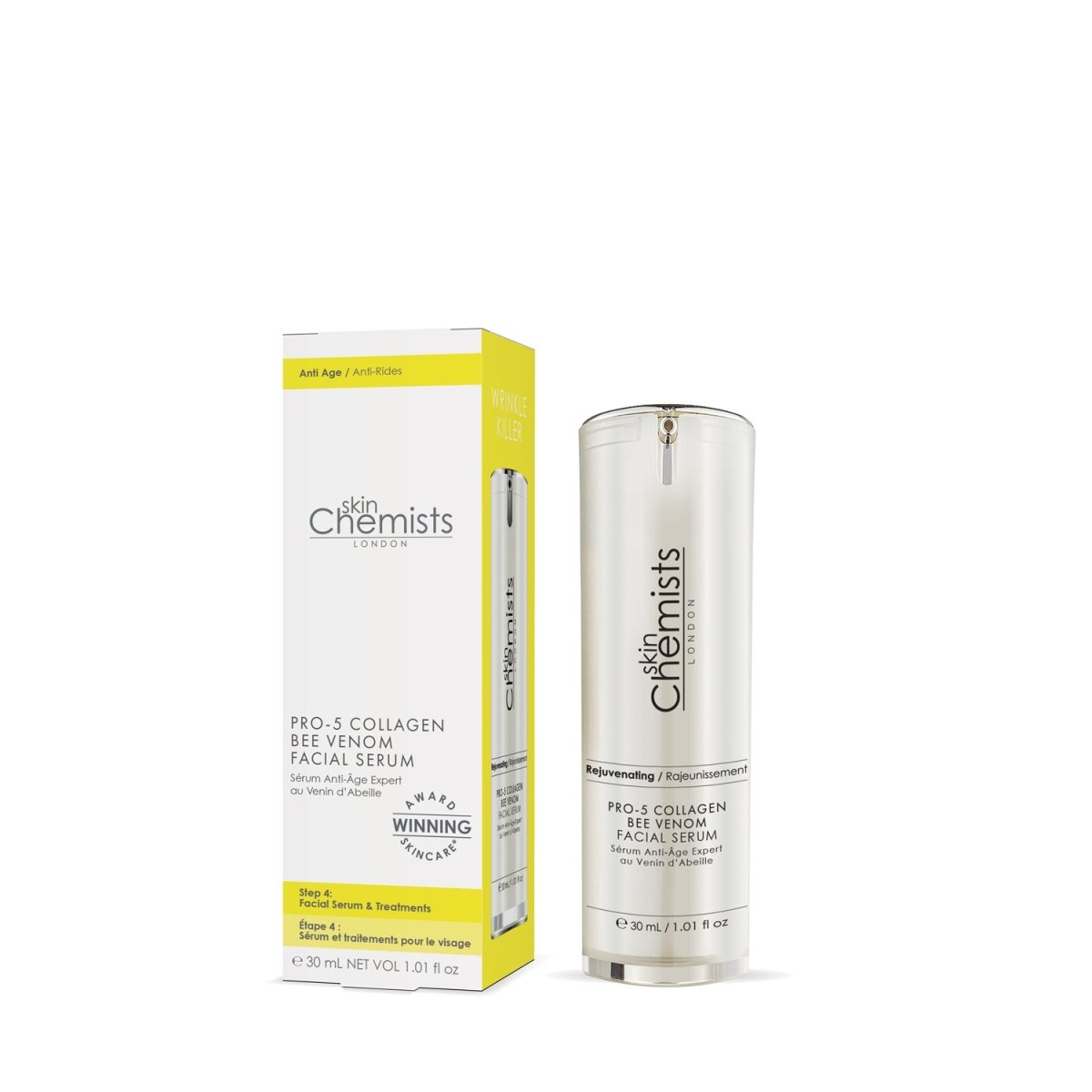 skin chemist Pro-5 Collagen Bee Venom Facial Serum 30ml