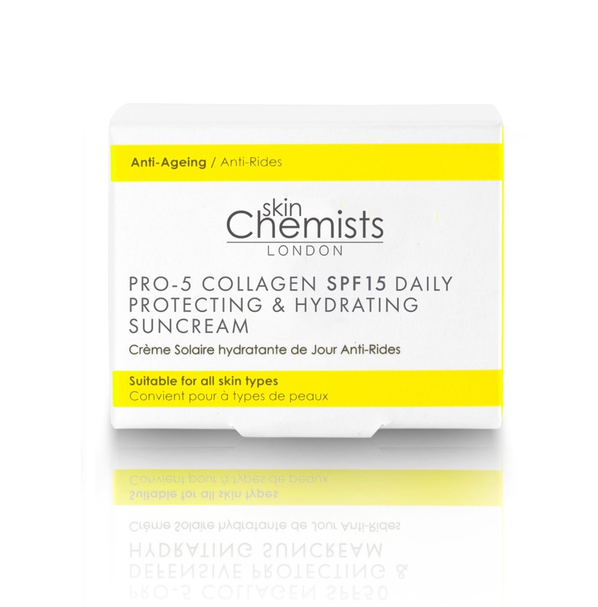 Skin Chemist Pro-5 Collagen Daily Anti-Ageing Protecting & Hydrating Sun Cream SPF
