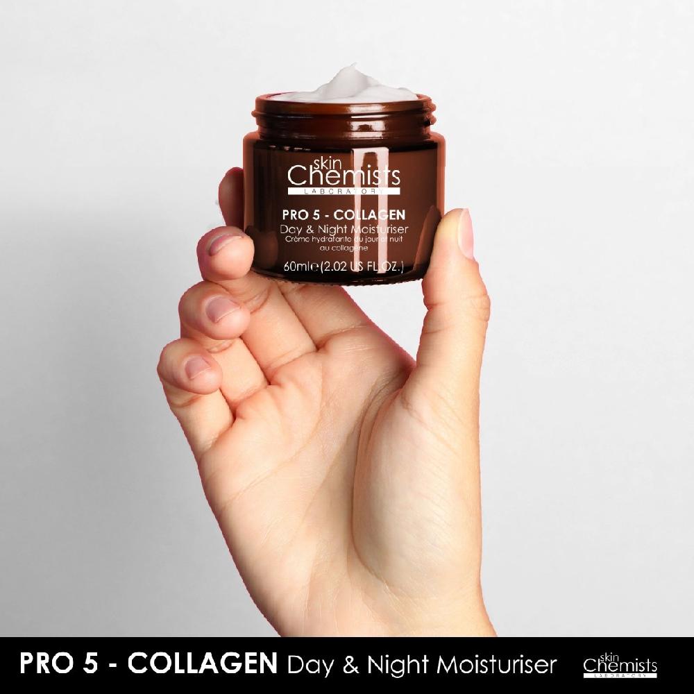 Skin Chemist Pro-5 Collagen Day And Night Moisturiser 60ml