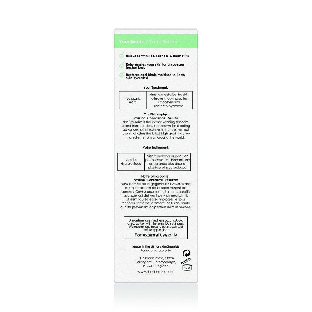 Skin Chemist Pure Hyaluronic Acid 2% Biphase Serum 30ml