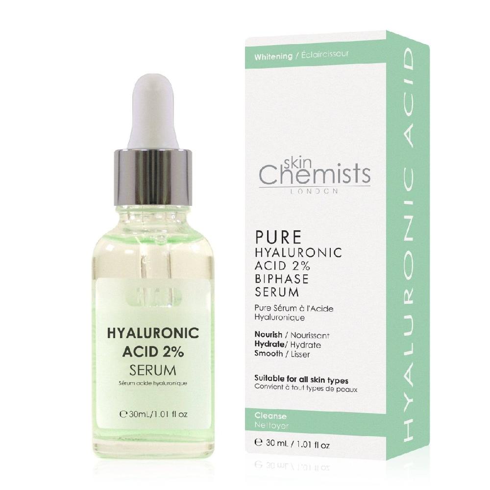 skin chemist Pure Hyaluronic Acid 2% Biphase Serum 30ml