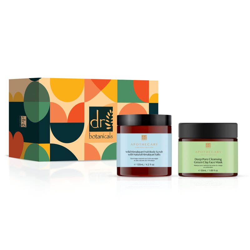 skin chemist Rebalancing Mask & Wild Himalayan Body Scrub