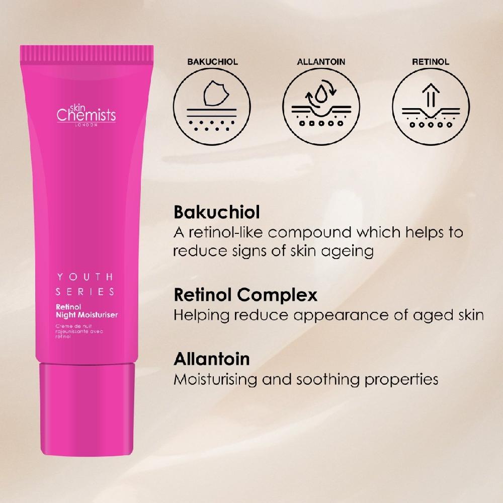 Skin Chemist Retinol & Bakuchiol Night Moisturiser 50ml